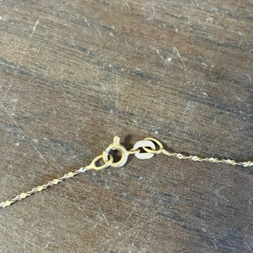 #1 14kt Pendant with Chain - Picture 5 of 5